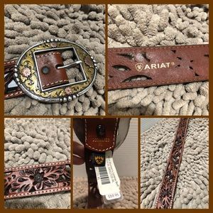Ariat Brown Leather Belt